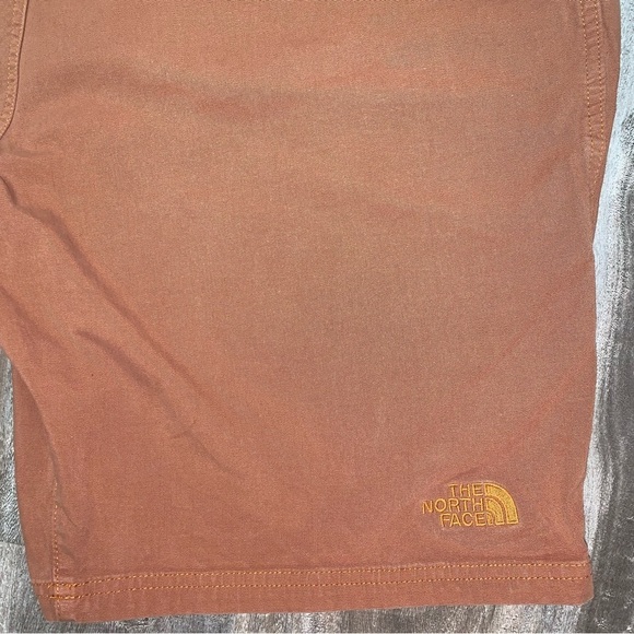 The North Face North‎ Dome Shorts Men's  Size 40 Rust Orange 12" Inseam Gorpcore - Picture 7 of 9